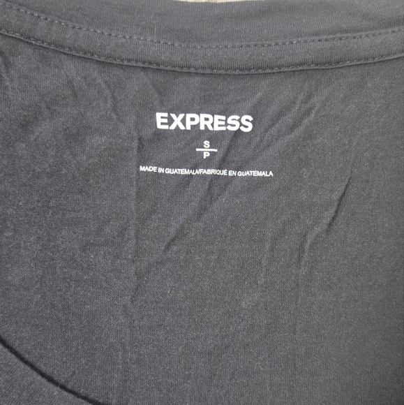 Express Gray Graphic Tee Siz Small - Picture 3 of 8